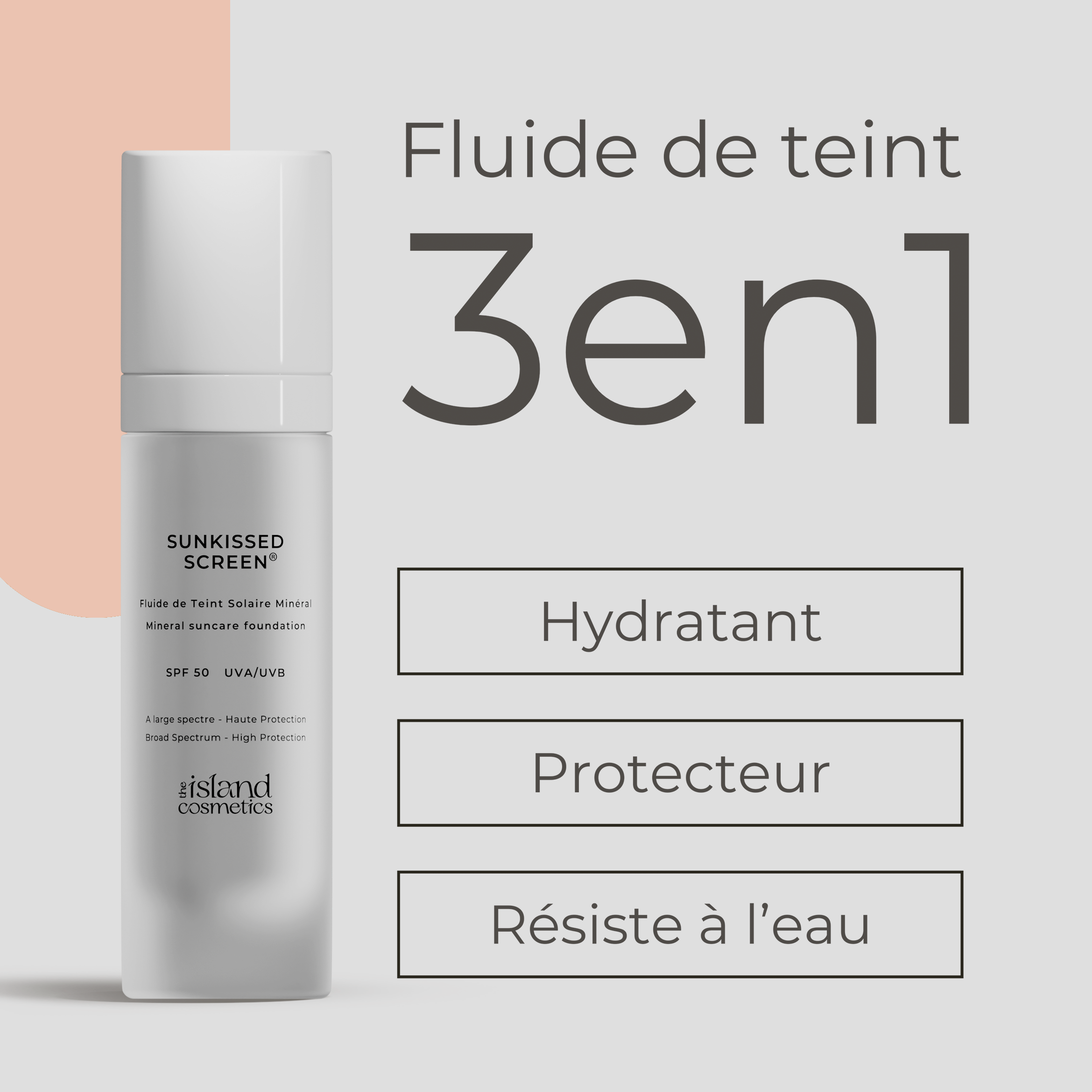 Fond de Teint Hydratant SPF 50 - Visage