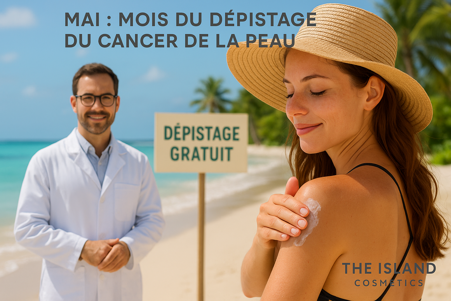 🌞 Mai : Mois du dépistage du cancer de la peau – Protégeons notre peau, notre santé, notre vie